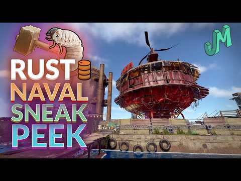 Naval Update Sneak Peek 🛢 Rust 🎮 Stream 821