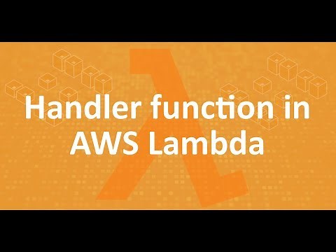 Part 4 - Handler function in AWS lambda
