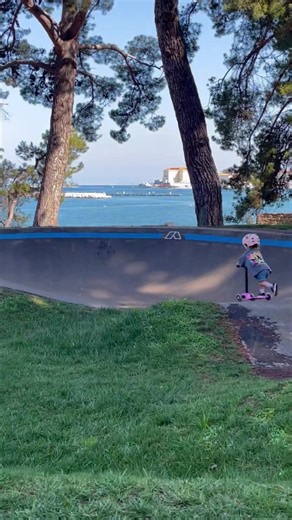 Sarah is just 2 years old and she already learned how to ride the Mini Micro  After just 2 weeks she's already on the pumptrack  #learnhowtoscoot #minimicro #micro | Micro Mobility Worldwide | Facebook