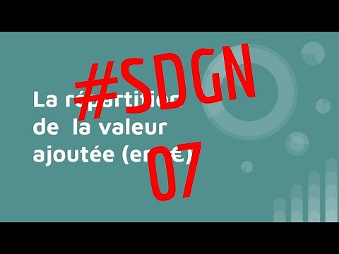 #SDGN-07 La répartition de la valeur ajoutée