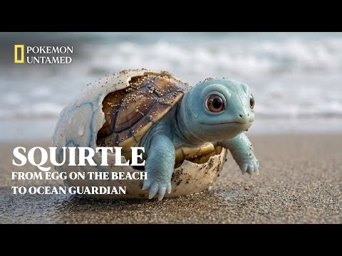 Real Life Pokemon - SQUIRTLE from Egg to Ocean Guardian｜ Pokémon Documentary
