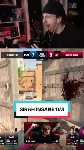 Sirah is DESTROYING Eternal Fire! 🤯 #cs2 #counterstrike #esports #counterstrike2