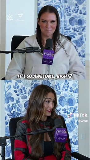 The #SethRollins Ruse of the Century got EVERYONE, including Nikki Bella 😅 #NikkiBella joins #StephanieMcMahon on the latest episode of #WhatsYourStory available NOW wherever you get your podcasts! #WWE