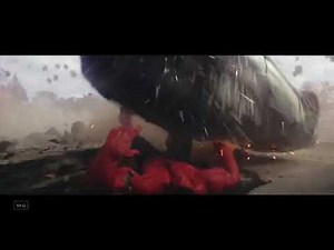 Red Hulk vs. Captain America – Showdown