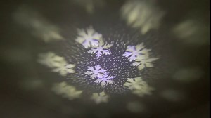 Christmas Tree Topper, LED Christmas Tree Topper Lighted 3D Rotating Colorful Santa Claus Christmas Tree Topper Projector Lamp Design, Suitable for Indoor Christmas Tree Decorations