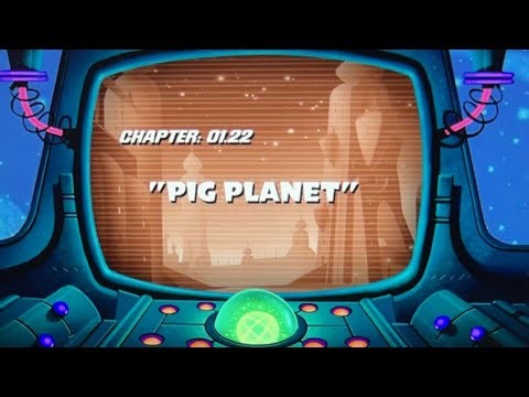 Duck Dodgers in: Pig Planet Title Card