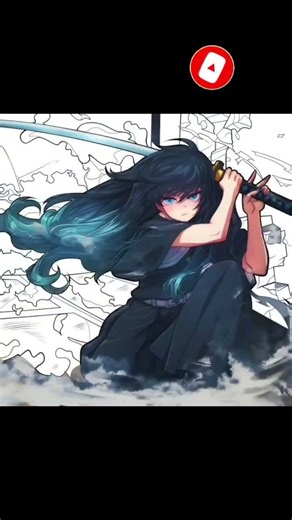 Anime Painting #541 (Color By Numbers)