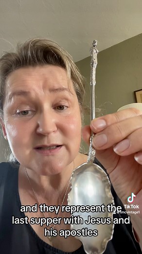 What is an Apostle Spoon? If you ever wondered here is a great example. Find more amazing treasures in my Antique Ebay Boutique Shop here ➡️ https://www.ebay.com/str/themarialvacollection?mkcid=16&mkevt=1&mkrid=711-127632-2357-0&ssspo=V_WhhwfZRWa&sssrc=3418065&ssuid=V_WhhwfZRWa&widget_ver=artemis&media=COPY | The Marialva Collection | Facebook