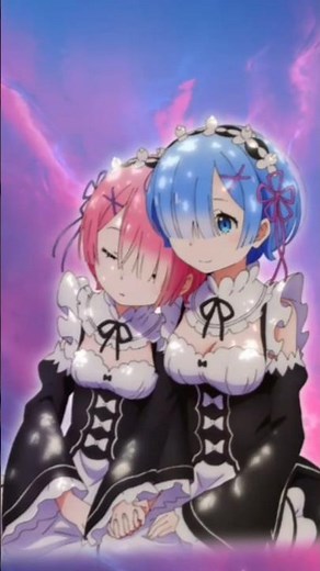 Rem and Ram | Minecraft Java Anime Texture Pack | 1.21 Pvp #minecraft #anime #editing