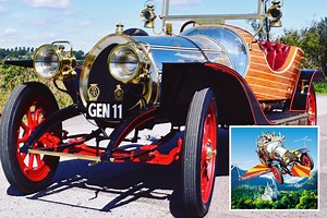 Chitty Chitty Bang Bang fan builds replica flying car - valued at a whopping £200,000