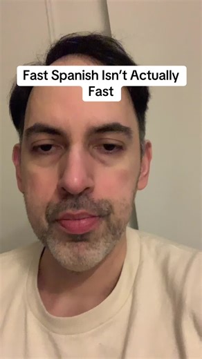 Fast Spanish feels overwhelming when you try to translate everything 🧠 Stop translating. Start recognizing. #UnderstandSpanish #FastSpanish #SpanishListening #LearnSpanish #SpanishFluency