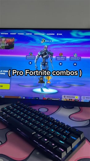 Pro Fortnite combos 🏆🔥 #viralvideo #fortnite