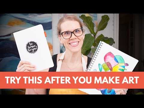 Here's Why Art Making + Expressive Writing = Happier Brain