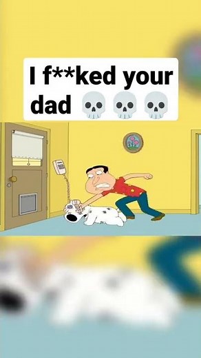 Family Guy Quagmire beats up Brian