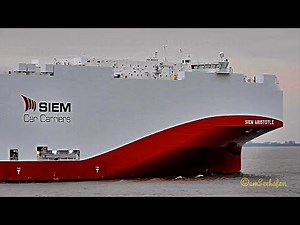 Auslauf LNG Gas Autotransporter SIEM ARISTOTLE seabound car carrier DSPC8 IMO 9841029