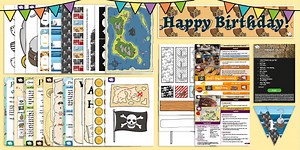 Pirate Party Printables Pack