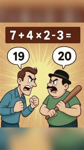 7+4×2-3 = ? 🤯 Only Smart People Get It Right! #maths #braintestsolution #brainteaser #puzzle