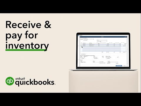 How to receive and pay for inventory in QuickBooks Desktop