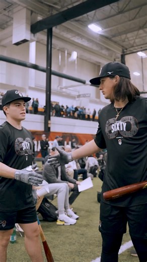 ⏪ 2025 #Super60 Hacks ⏪ Max EV: Taitn Gray (IA) - 109.2 mph Max Distance: Taitn Gray (IA) - 433 feet Max Bat Speed: Taitn Gray (IA) - 87.1 mph Max Hand Speed: Sebastian Norman (MO) - 29.0 mph Max Rot. Accel: JD Stein (IN) - 31.7 mph Sweet Spot %: Brandon Logan (IN) - 100% TrackMan Baseball Blast Baseball Mizuno Baseball USA DICK'S Sporting Goods | Prep Baseball