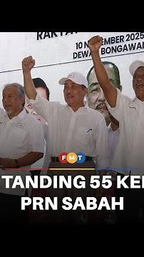 GRS tanding 55 kerusi PRN Sabah
