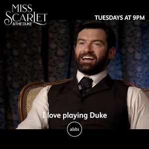 It's always nice to hear from the cast members, especially Stuart Martin from Miss Scarlet and The Duke 😁 | U&Alibi