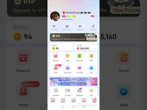 How to share your link on poppo live to invite new members and earn Rewards