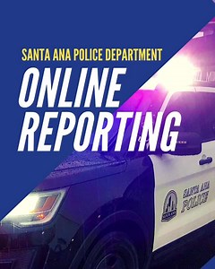 Did you know you can file a police report online? It is an easy process that can save you a lot of time! Please keep in mind that online reporting is to be used to report the following non-emergency incidents: · Annoying/Harassing Phone Calls · Crime Tip · Fraud/Identity Theft · Hit and Run · Lost/Stolen License Plate · Lost Property · Tarasoff Report · Theft · Traffic Accident – Property Damage · Vandalism · Vehicle Burglary · Violation of Civil Court Order As a reminder, you MUST have an email