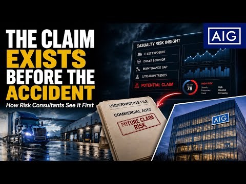 Underwriting the Future Claim: The Hidden Logic of Casualty Risk