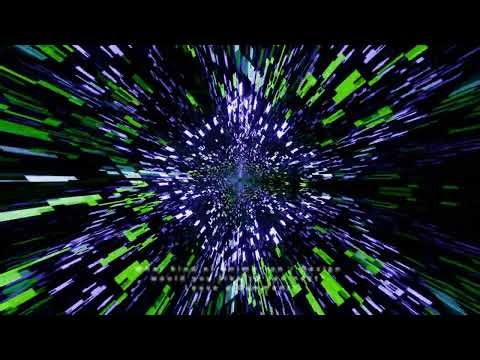 Green Vibe - Super Calming Abstract Background Video 4k - VJ LOOP NEON - Just Chill & Relax