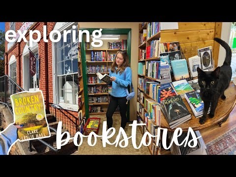 Come book shopping with me at cozy local bookstores