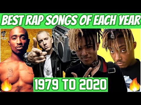 Best Rap Songs Of Each Year [1979 - 2020]