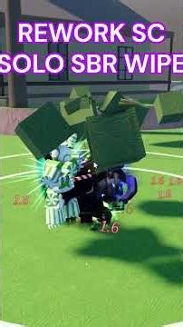 REWORK SC SOLO SBR WIPE #yba #roblox #trending #shorts #tiktok #viralvideo #viralshorts #jjba