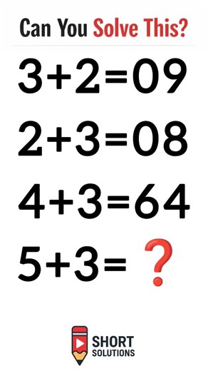 Math Puzzle Challenge | IQ Test Brain Teaser #maths