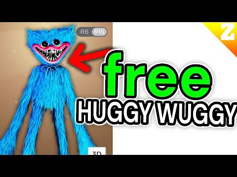 How To Become HUGGY WUGGY In Roblox FREE!! (Poppy Playtime)