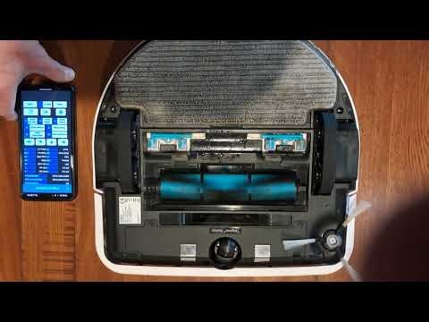 Legee D8 Engineering Mode Test | Sweeping Motor & Roller Brush Check