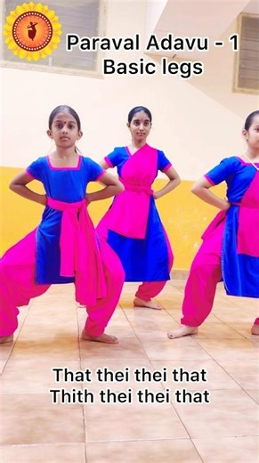 Paraval Adavu Basic Legs | Bharatanatyam Beginners Step