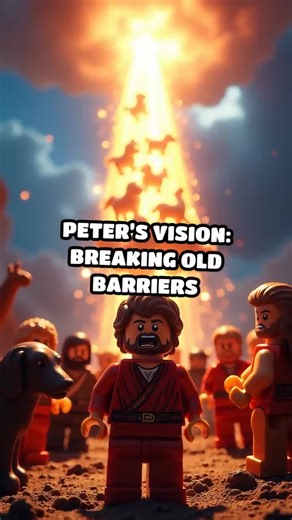 Discover the powerful moment Peter learned that God’s love knows no boundaries. This vision changed everything! #BibleStories #Faith #Inclusion #Peter #SpiritualGrowth #DivineMessage
