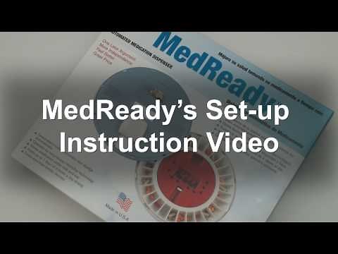 MedReady Automated Medication Dispenser - Instructional Video