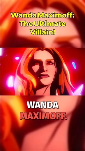 Wanda Maximoff was an incredible villain in Marvel Zombies! #wandamaximoff