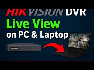 Hikvision DVR Live View on Computer & Laptop | Easy Setup Guide in Urdu/Hindi