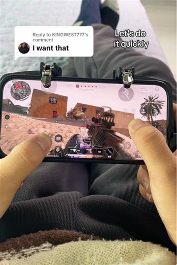 Replying to @KINGWEST777 If you're a fan of mobile FPS games, you need to see this Gamepad🕹️🎮🔥 #callofdutymobile #pubgmobile #gamepad #gaming #mobilecontroller