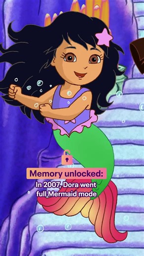 Dora on Instagram: "this episode is part of mermaid history #Dora"