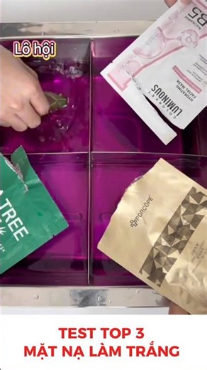TEST THE FASTEST WHITENING EFFECT OF THE TOP 3 BEST-SELLING FACE MASKS OF 2026 #beauty #cosmetics...