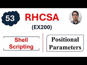 Positional Parameters in Shell Scripting || RHCSA Complete Course