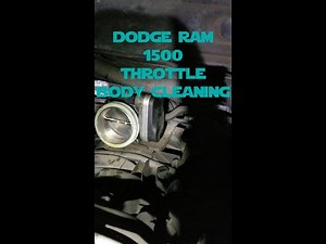 Dodge Ram 1500 Throttle Body Clean