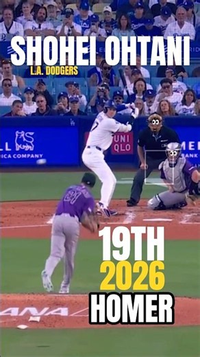 🚨 SHOHEI OHTANI 19TH HR‼️ 💥💣⚾ | GO-AHEAD HR 大谷無双 🧢🇯🇵 #shorts #baseball #highlights