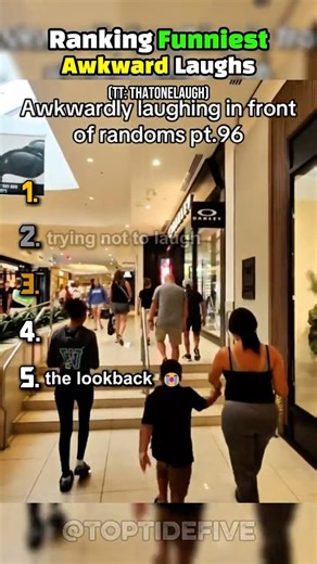 Ranking the FUNNIEST Awkward Public Laughs #funny #cringeworthy #shorts