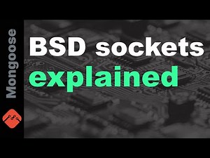 BSD sockets API explained