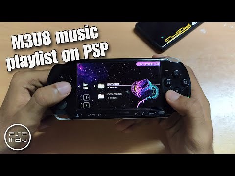How to : Create a music playlists on PSP