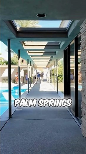 Tour Frank Sinatra’s Palm Springs home #franksinatra #palmsprings